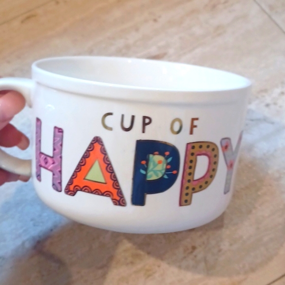 NATURAL LIFE Other - Natural Life "Cup of Happy" Wide Mug